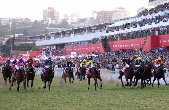 2017 Vodacom Durban July finish