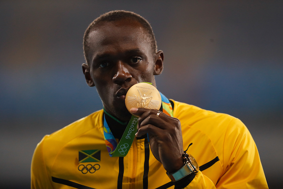 Usain Bolt (photo: Fernando Frazão/Agência Brasil)