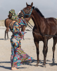 Adè van Heerden with Krambambuli (photo: hamishNIVENPhotography)