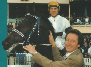 1998 Gr1 Rothmans July Handicap, Classic Flag, David Ferraris, Anthony Delpech (photo: Gold Circle)