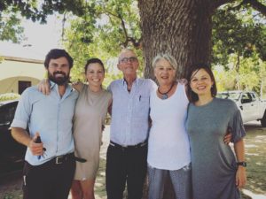 Jim Antrobus and family