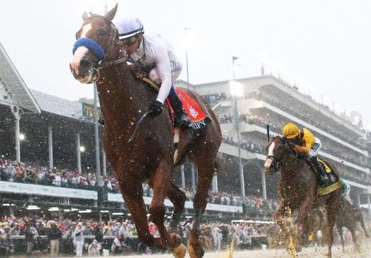 Justify justifies hype with Derby win