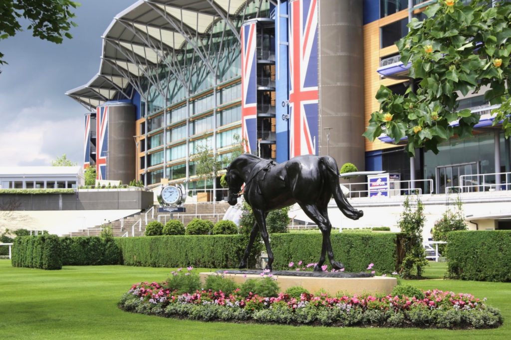 Yeats in the Ascot parade ring (photo: supplied)