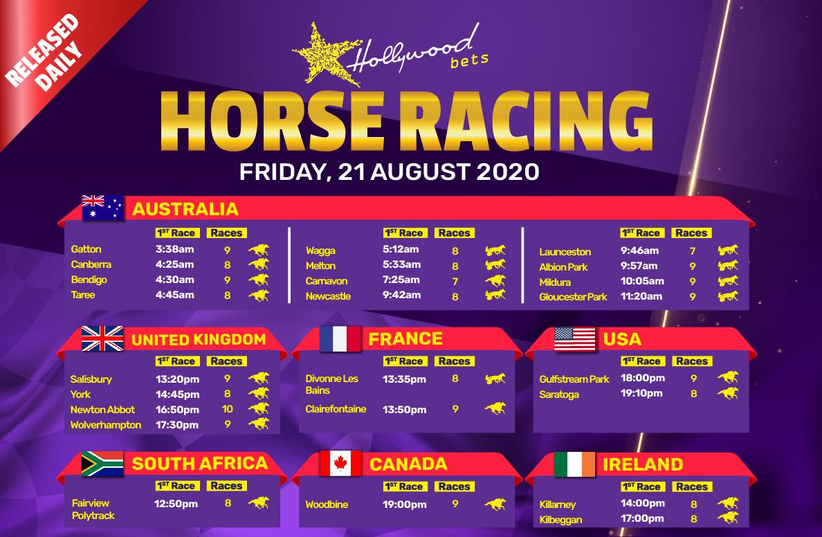 TGIF! And We Are Racing Sporting Post