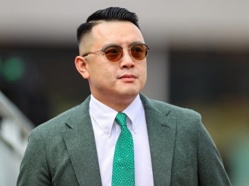 Image of Pierre Ng who currently leads the 2023/24 Hong Kong trainers' championship