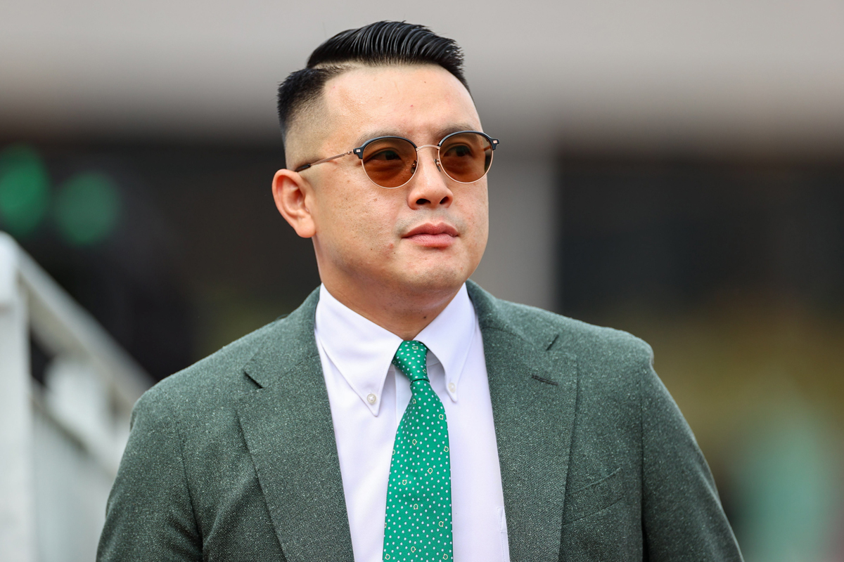 Image of Pierre Ng who currently leads the 2023/24 Hong Kong trainers' championship