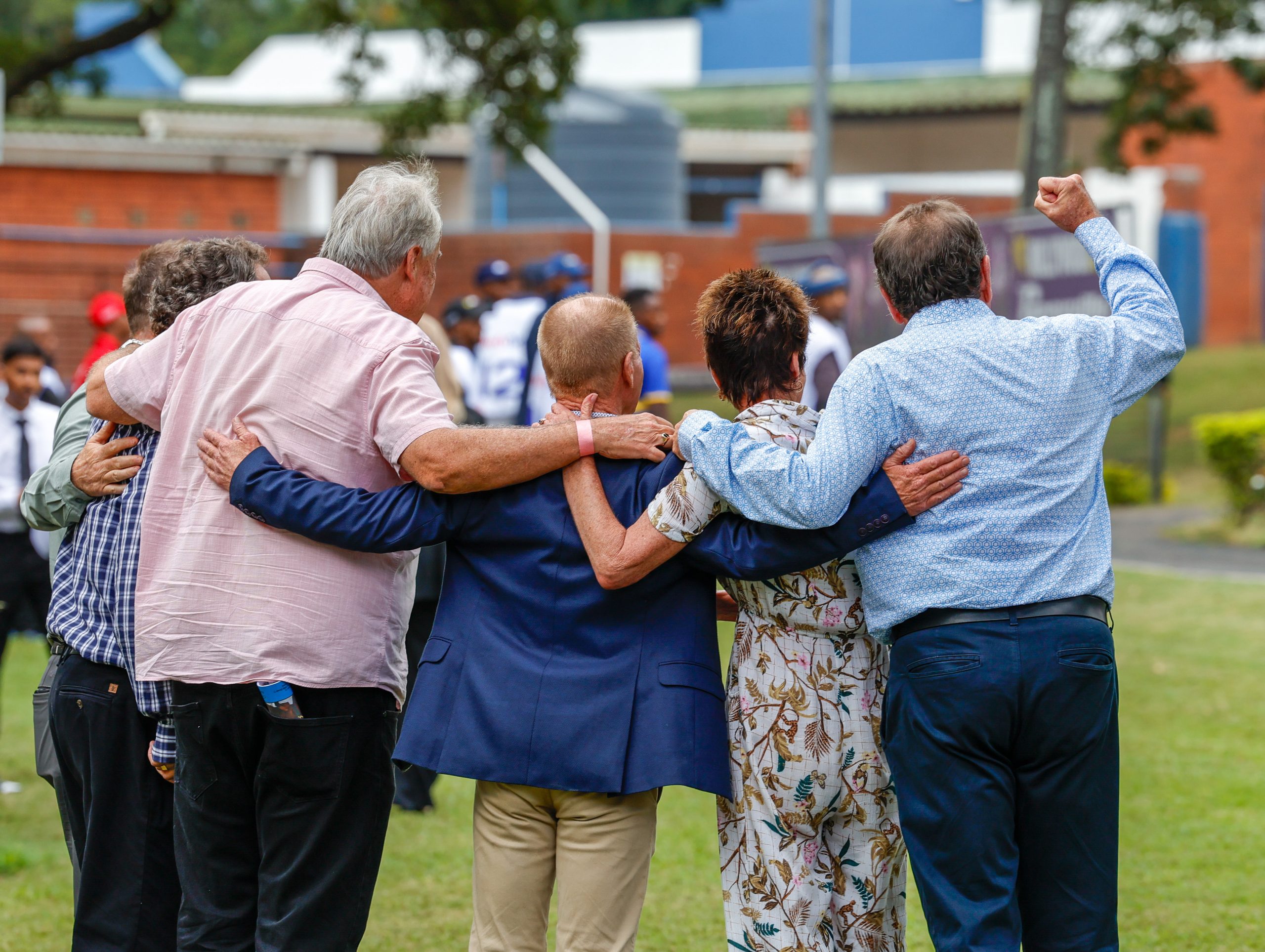 The Down To Business connections after the Lonsdale Stirrup Cup victory at Hollywoodbets Greyville on Saturday
