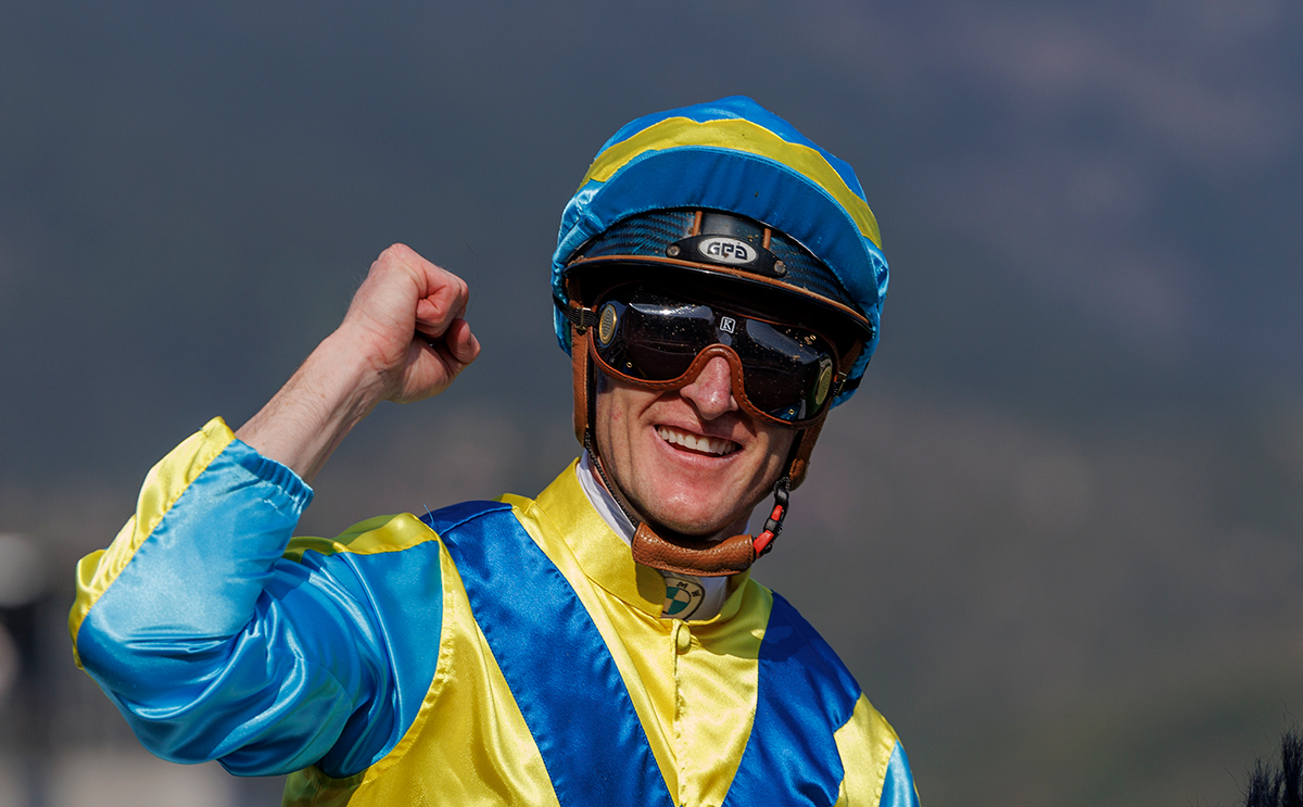 Jockey Zac Purton has won 1,710 races in Hong Kong