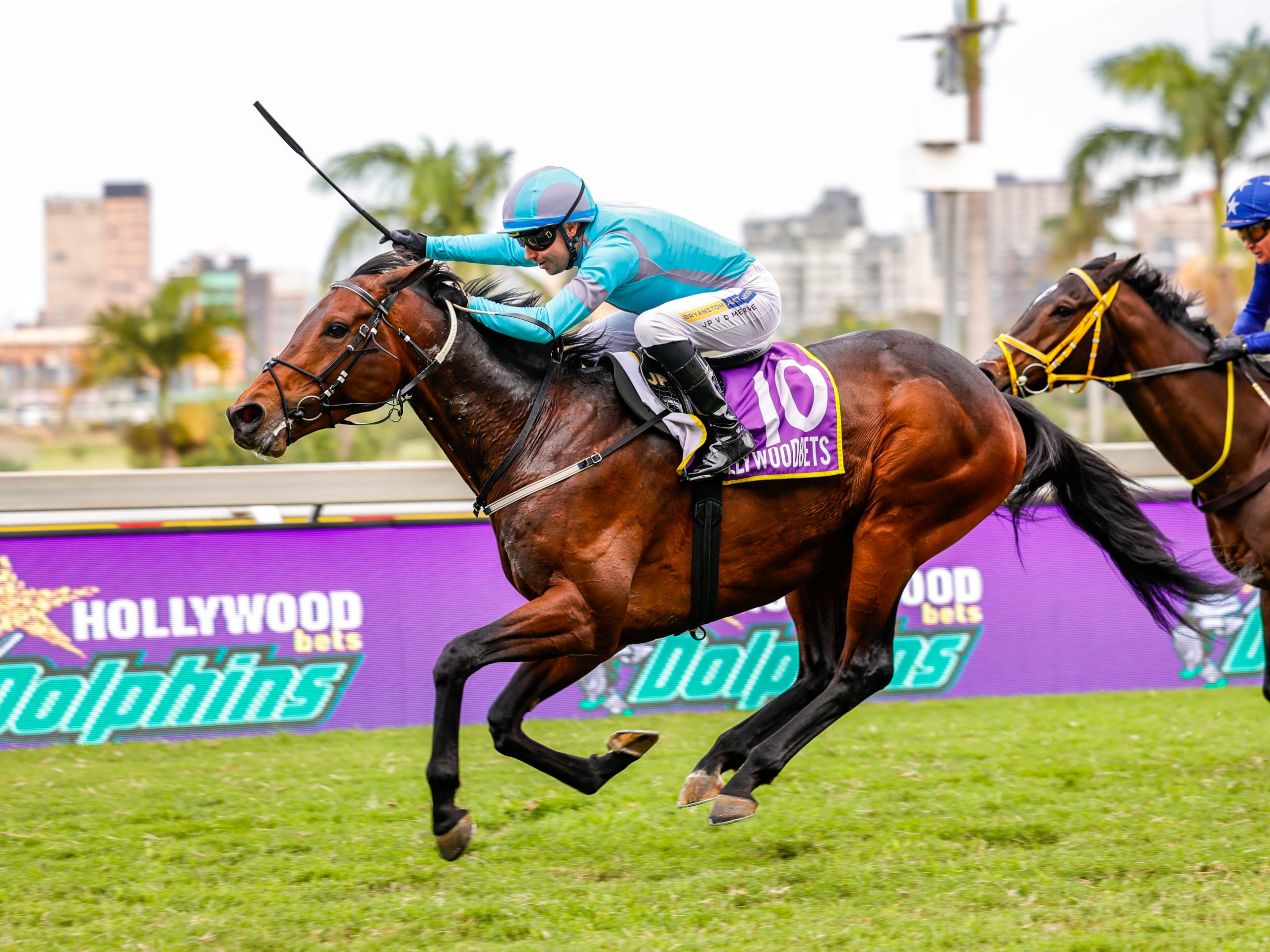 Oriental Charm (JP van der Merwe) books his Hollywoodbets Durban July berth
