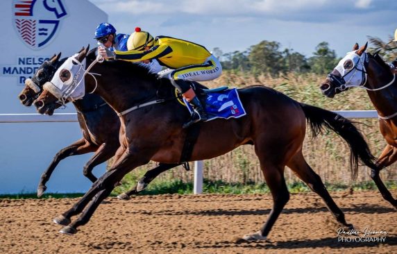 Gimme's Laddie (Craig Zackey) claimed his 2nd career-victory on 29 March beating On The Road Again (Richard Fourie) at Fairview