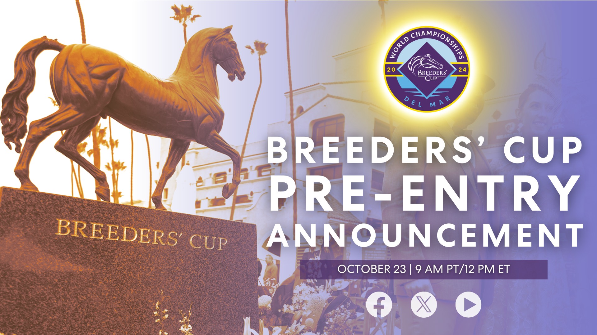 Breeders' Cup Pre Entry Announcement This Evening Sporting Post