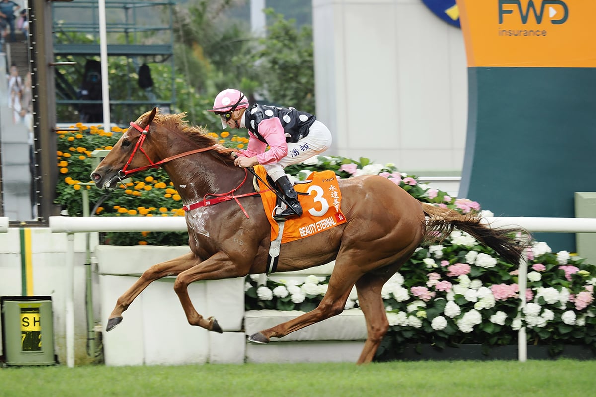 Beauty Eternal lands a first Group 1 at Sha Tin
