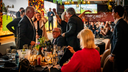 Alec Laird and friends at the 2025 Highveld Awards (Pic - Pauline Herman)