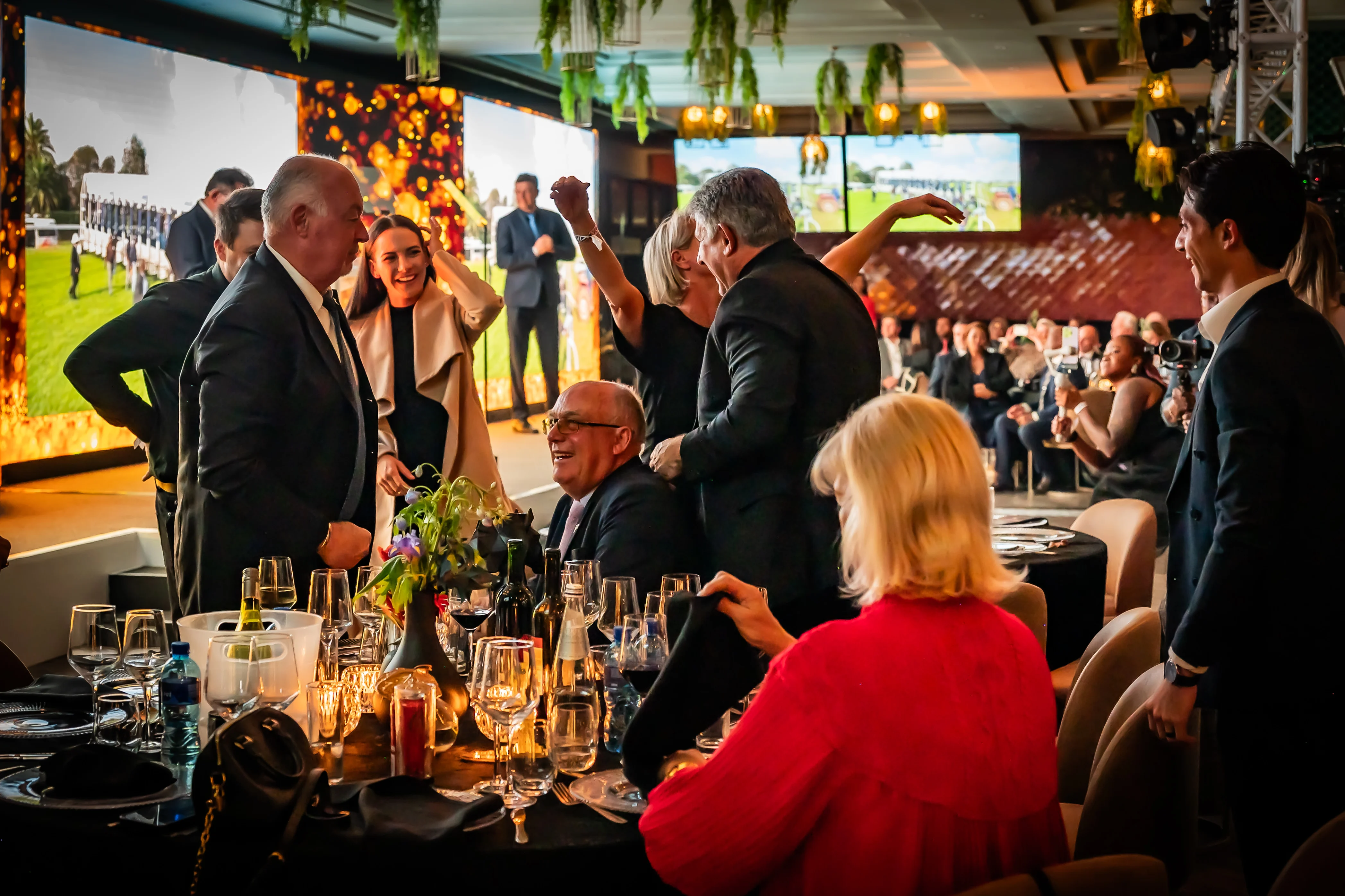 Alec Laird and friends at the 2025 Highveld Awards (Pic - Pauline Herman)