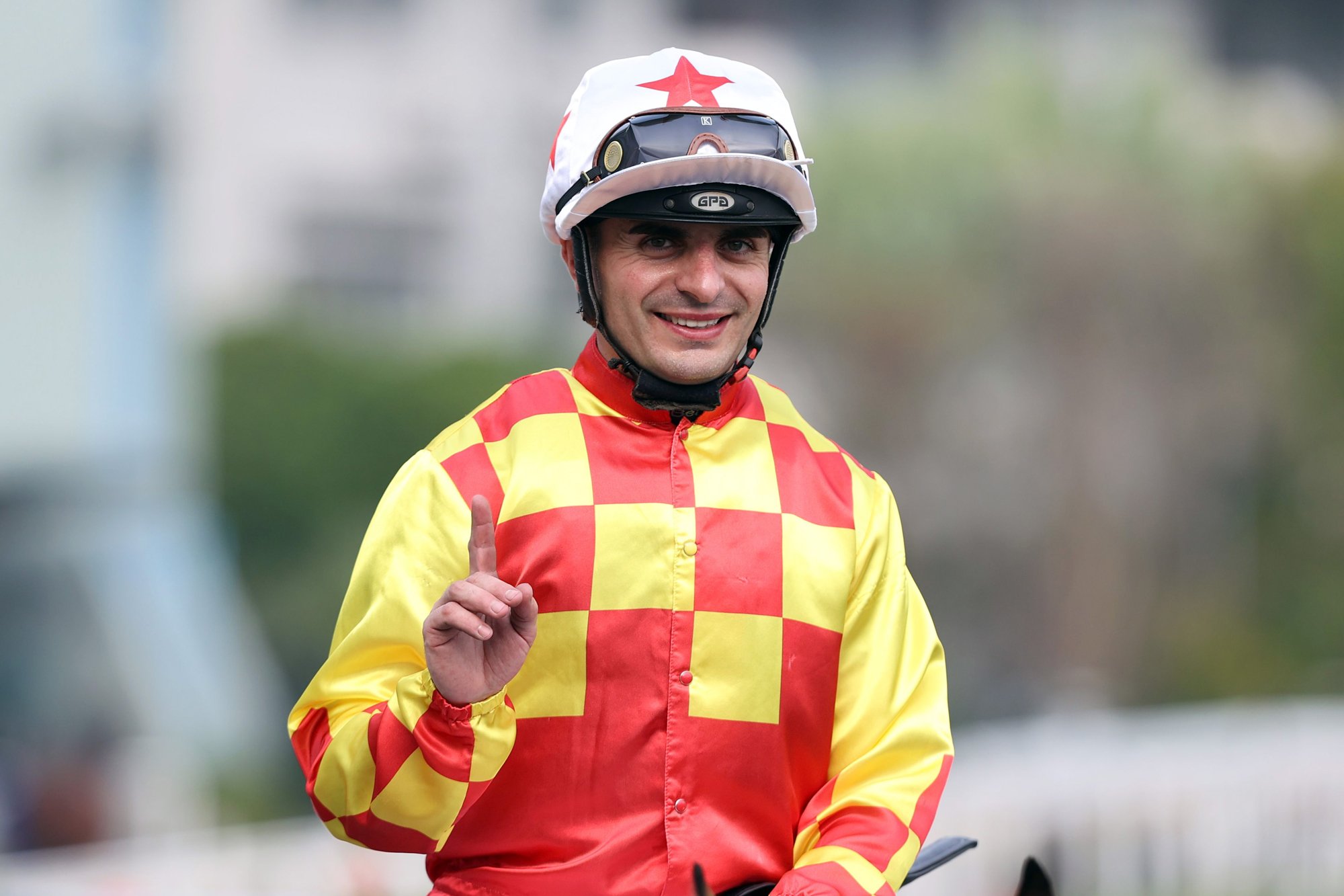 Andrea Atzeni is poised to reach a Hong Kong landmark (Pic - HKJC)