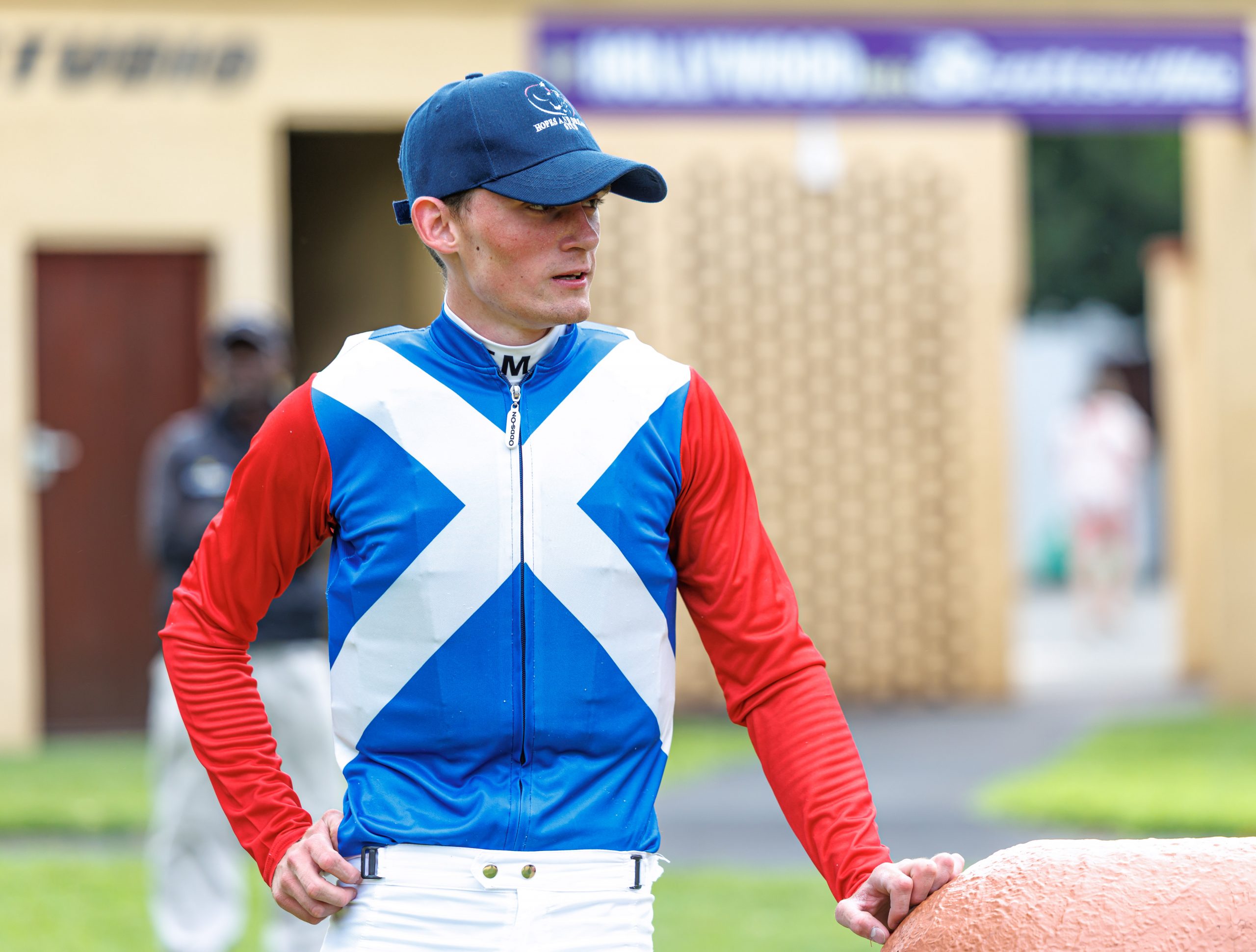 Apprentice jockey Trent Mayhew returns to the saddle today (Pic - Candiese Lenferna)
