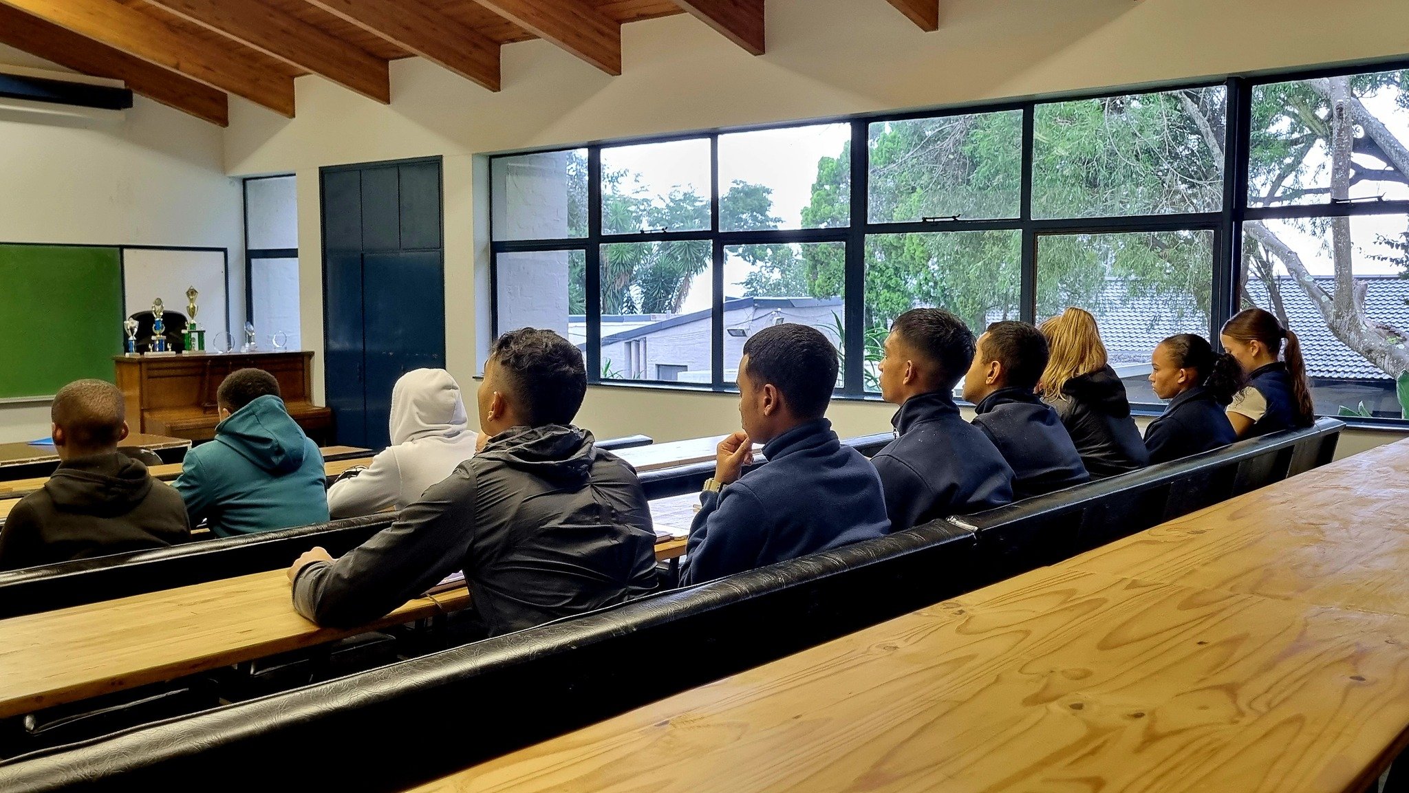 Class in session at SAJA (Pic - SAJA on FB)