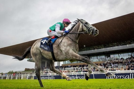 Field Of Gold is back to best under Colin Keane (Pic - Curragh Racecourse)
