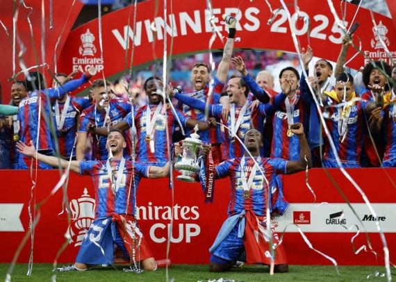 Palace celebrates (Pic - Supplied)