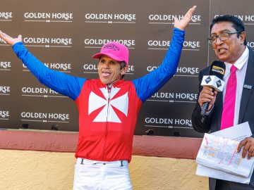 The Candyman can - Andrew Fortune with Deez Dayanand (Pic - Candiese Lenferna)
