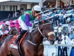 The emotion shows as Serino Moodley and Selukwe cross the line (Pic - Candiese Lenferna)