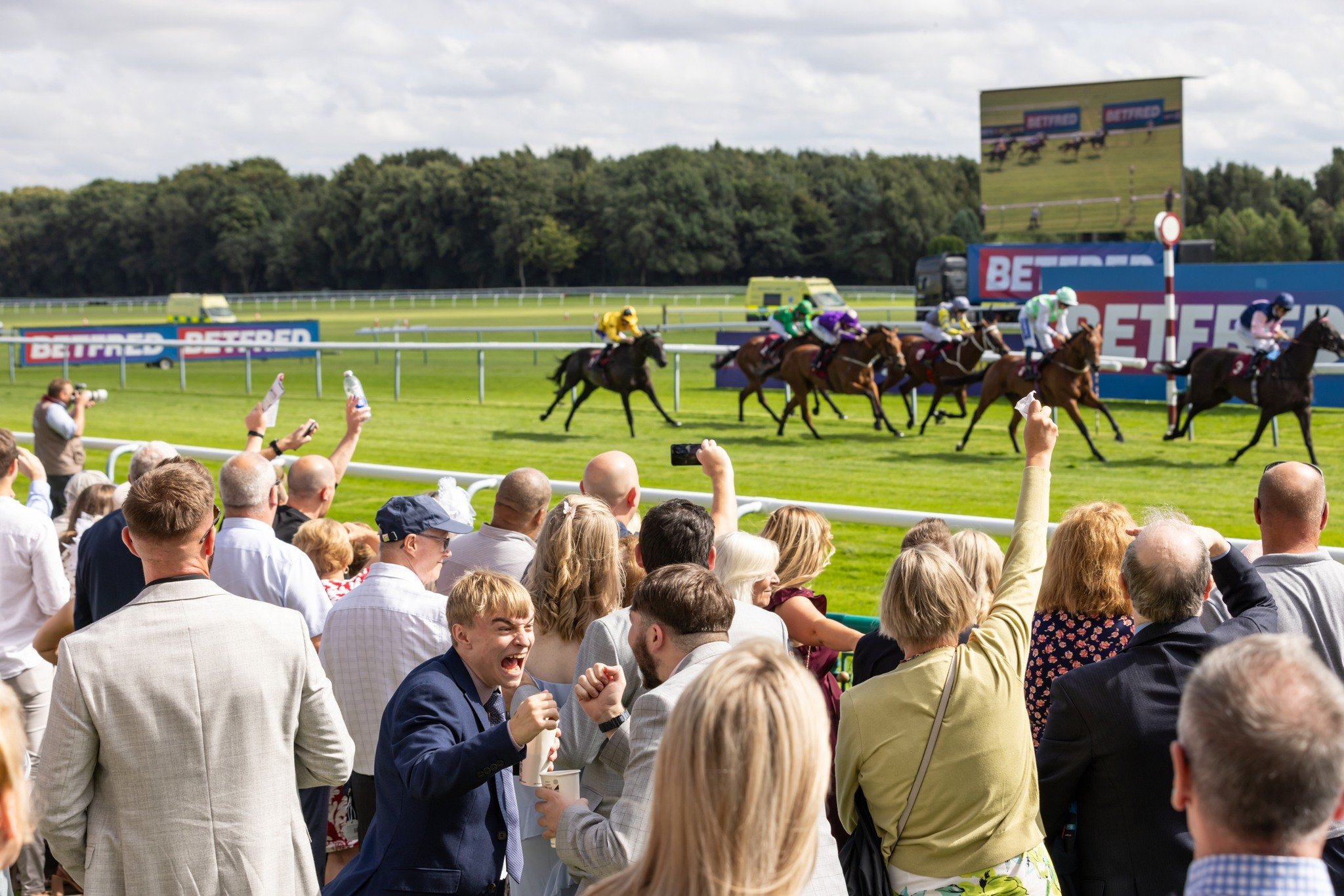 We're racing at Haydock Park on Saturday (Pic - Haydock Park on FB)