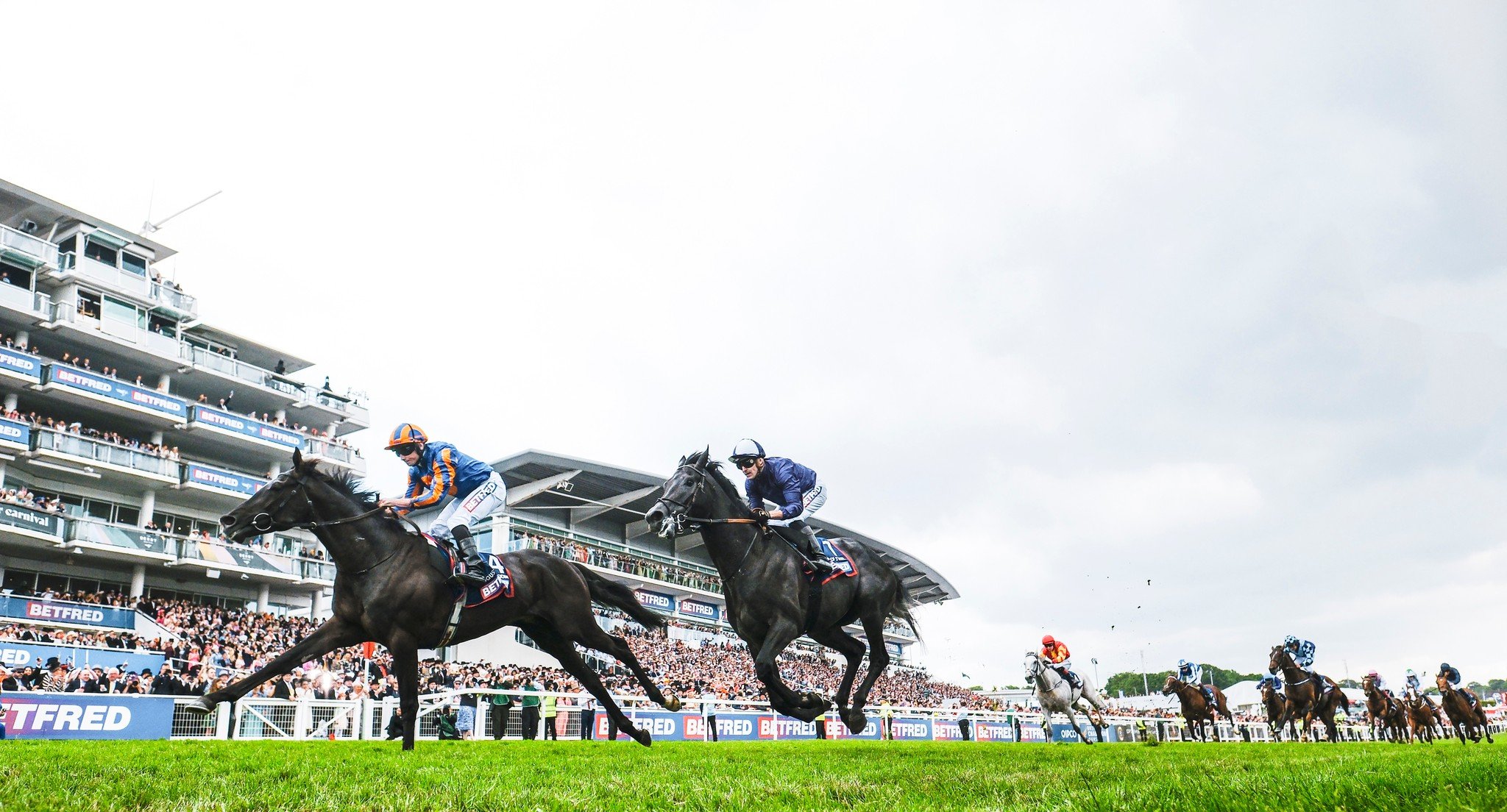 Epsom Downs Racecourse will host the Betfred Oaks on Friday (Pic - Epsom Downs Racecourse on FB)