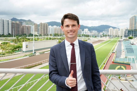 James Cummings is excited to be given a licence to train in Hong Kong (Pic - HKJC)