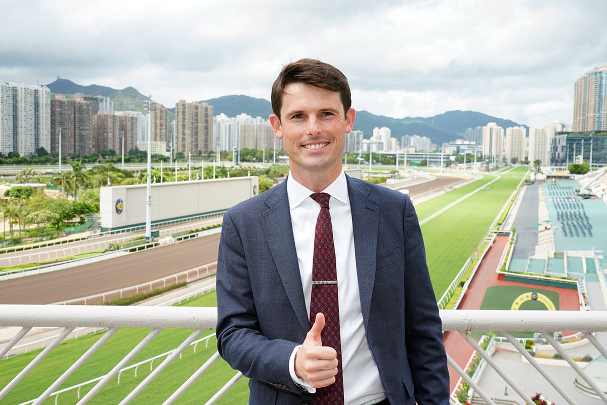 James Cummings is excited to be given a licence to train in Hong Kong (Pic - HKJC)