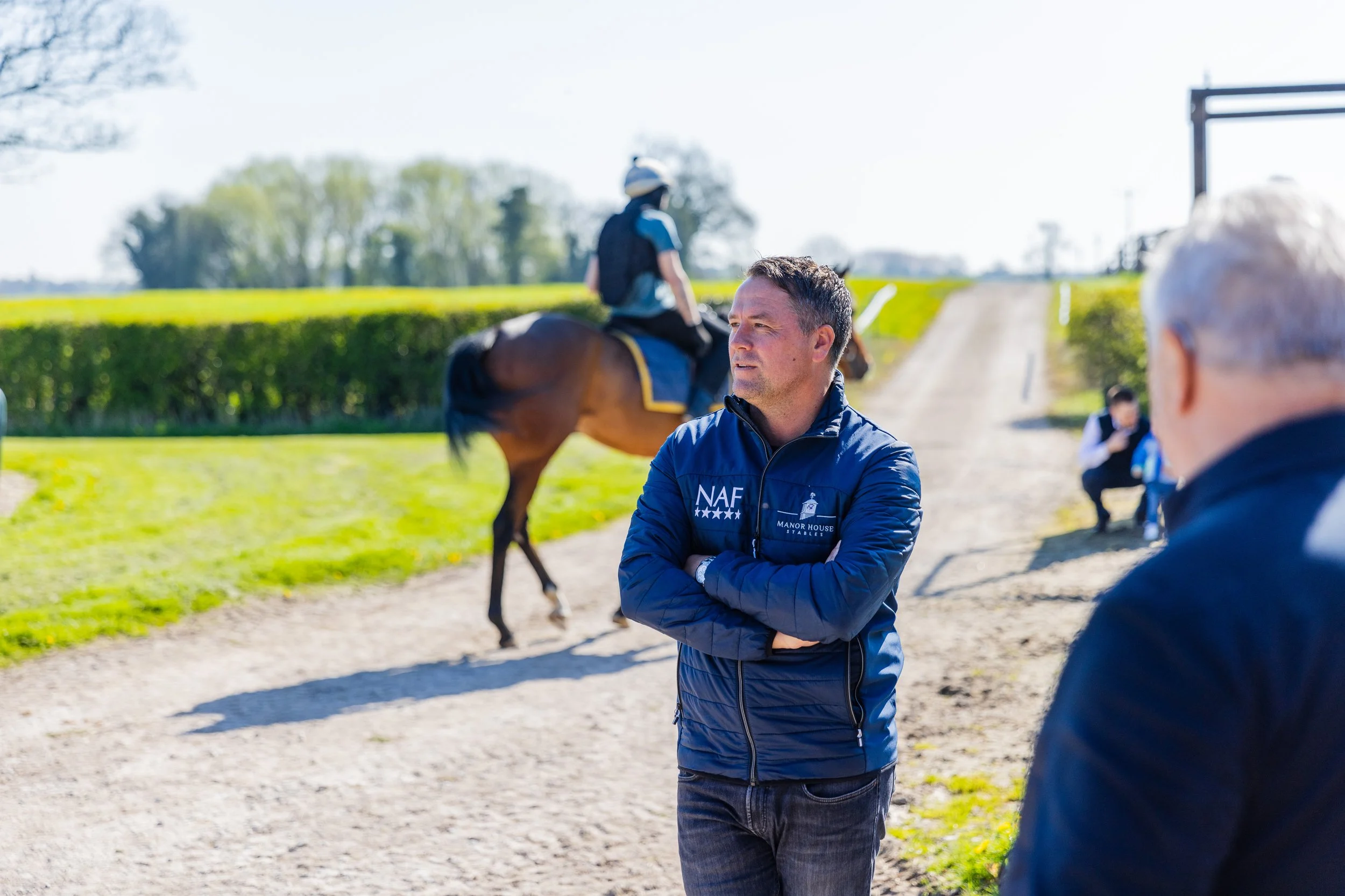 Michael Owen at Manor House Stables (Pic - www.manorhousestables.com)