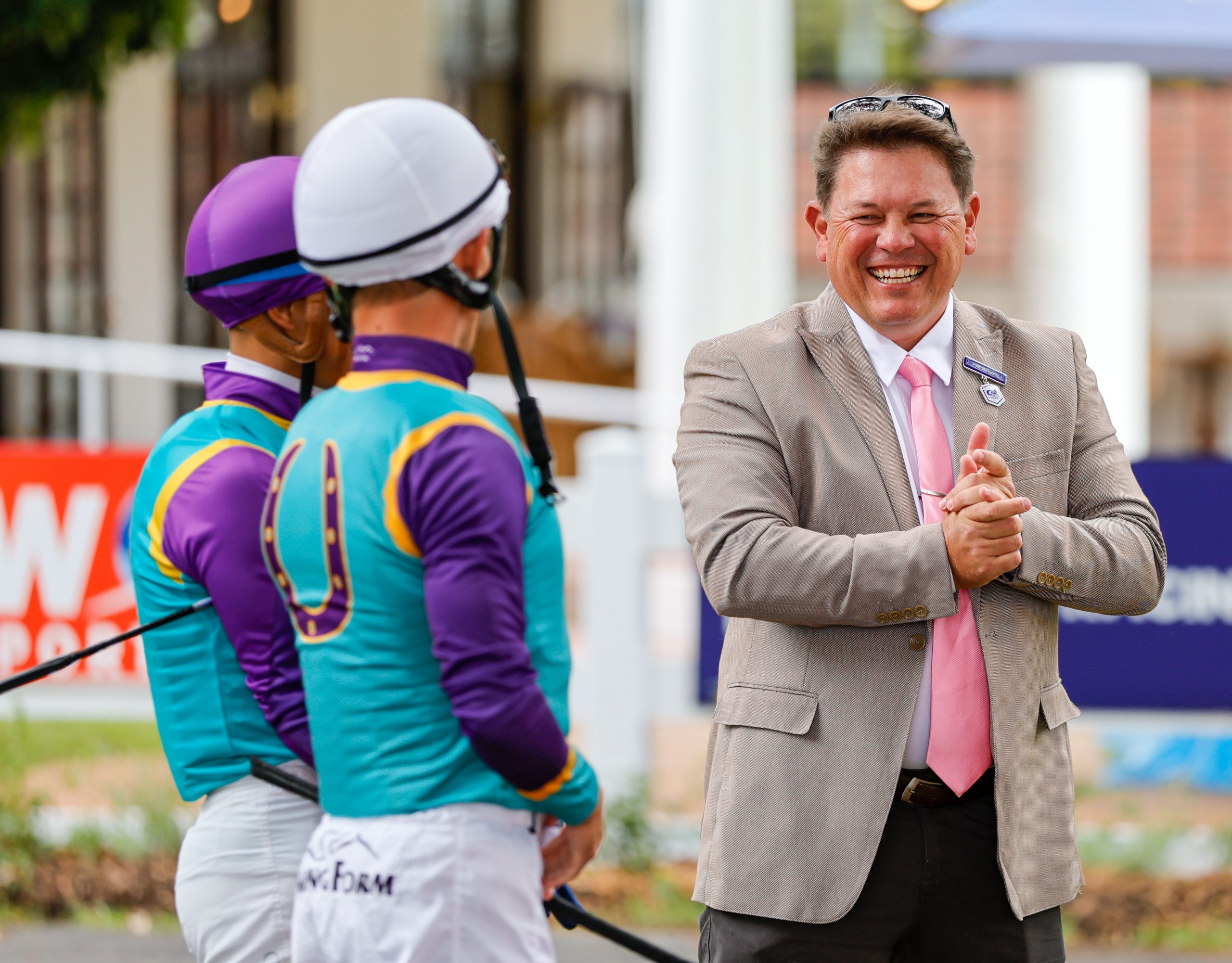 Trainer Andre Nel sends out Chance Encounter in the second (Pic - Candiese Lenferna)