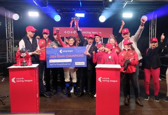 Wales & The West with the 2024 Racing League trophy (Pic - Tony Knapton)